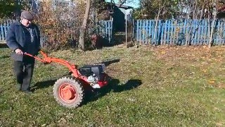 Мотоблок МТЗ 05 после замены двигателя. Новый двигатель Хонда 9 л.с.