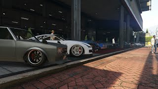 GTA 5 Online GTR Car Meet And Cruise
