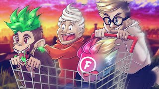 JACKASS YOUTUBER EDITION - FORTNITE FT FITZ, ZUCKLES, MCCREAMY & HANIEL