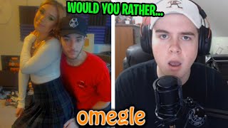 I went on Omegle with a girl I met on Omegle...