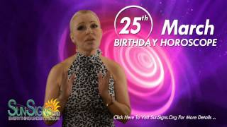 Birthday March 25th Horoscope Personality Zodiac Sign Aries Astrology