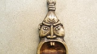 Деревянная ложка своими руками Резьба по дереву Wooden Spoon