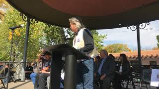 Indigenous Peoples Day Celebration 2017 George Rivera - Pueblo Of Pojoaque  & Santa Fe