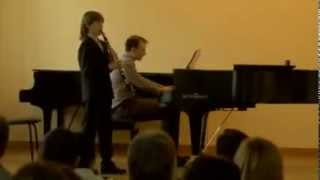Arnold Sonata for clarinet & piano. Daniil Serdyukov (clarinet), Aleksey Sergunin (piano)