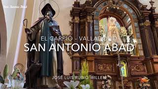 San Antonio Abad patrón de las cabañas de animales.