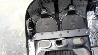 DAEWOO MATIZ  установка кронштейна крепления планшета на торпеду