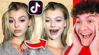 Look REALLY HOT Until I Smile TIK TOK Challenge! (CRAZY)