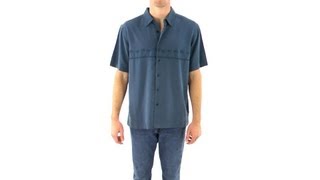 Quiksilver Waterman's Tahiti Palms Button Down S/S Shirt | SwimOutlet.com