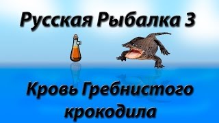 Русская Рыбалка 3.99 Кровь Гребнистого Крокодила