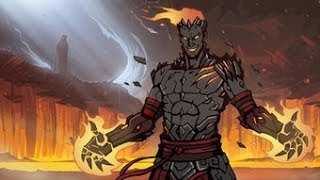 Победа над Вулканом! Прохождение Вулкана - Shadow fight 2