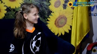 Маленька золочів'янка супроводжувала футболіста "Шахтаря" на матч Ліги Чемпіонів