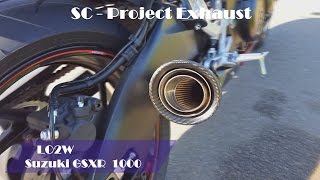Ultimate Exhaust Sound Suzuki GSXR 1000 / Akrapovic, M4, Yoshimura, SC-Project, Voodoo, Devil