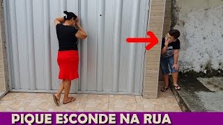 PIQUE ESCONDE NA RUA - E NOVELINHA NOVA