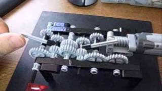 Lego Technic 4 Speed Gear Change Transmission