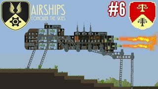 Airships: Conquer The Skies | Ep6 | Giant Fire Tarantula Walker!! | Conquest Gameplay