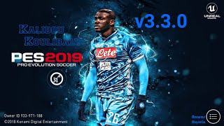 New Patch PES 2019 Mobile v3.3.0 Cover Kalidou Koulibaly, New Kits 2019/2020