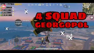 PUBG GAME PLAY INDONESIA | FULL SQUAD SAVAGE RATAKAN GEORGOPOL 2 MATCH