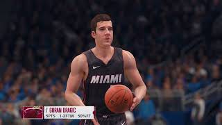 NBA Live 18 Opening Day Miami Heat vs Orlando Magic 2017 2018 Season