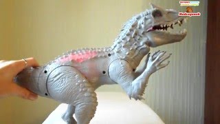 Видеообзор: Индоминус Рекс, Мир Юрского Периода, Hasbro, B1276