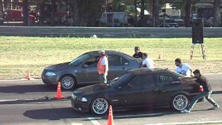 Bmw vs Bora 1.8 T 1/4 de milla circito de Galvez