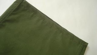 Как красиво подшить джинсы