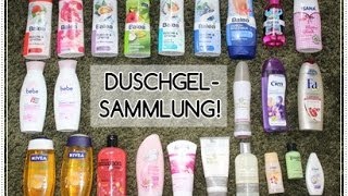 Meine Duschgelsammlung |balea, nivea, bebe...
