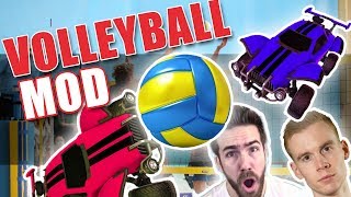 PLAYING A YOUTUBE LEGEND AND RL PRO IN VOLLEYBALL
