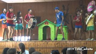 Artistas del Gremio en Nuevo Casino. Fiestas San Miguel 2014 en Cadreita. Día Peñas, jueves 17 julio