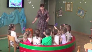 занятие по рисованию в старшей группе БУКЕТ СИРЕНИ (14 04 2016)