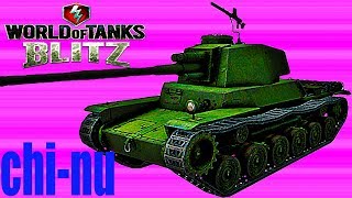 WoT Blitz обзор CHI - NU японский средний танк новичкам японская ветка World of Tanks Blitz#52