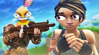 10 Minutes of Default NOOBS in Fortnite...
