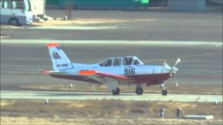 2014.2.24（月）　小牧基地航空祭 外来機帰投　T-7 #916（11FTW・静浜）