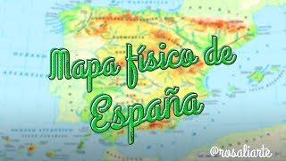 Mapa físico de España - 1º ESO
