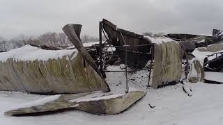 Наслідки пожежі на Калинівському ринку