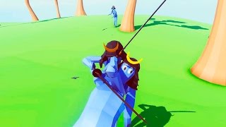 Тактика живого щита! • Totally accurate battle simulator #7