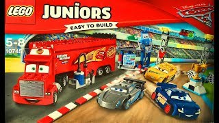 Лего Тачки 3 Мультики про Машинки Молния Маквин Крус Рамирес Флорида 500  Lego Cars 3