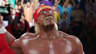 WWE 2K17 : Hollywood Hogan vs Hulk Hogan Red and Yellow - mod testing -