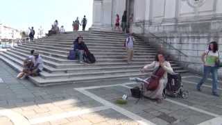 Венеция. Возле церкви Санта Мария делла Салюте