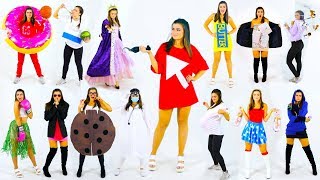 DIY Last-Minute PUNNY Halloween Costume Ideas!