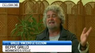 Beppe Grillo a CNBC: vinceremo le prossime elezioni - berlusconi dovrebbe andare in galera.