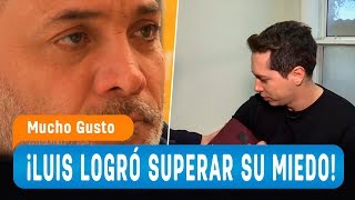 Lucho Jara venció sus miedos al enfrentar el desafío de Karol - Mucho Gusto 2019