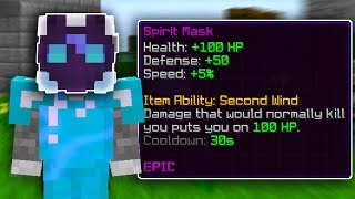 New SECRET Spirit Mask (Hypixel Skyblock)