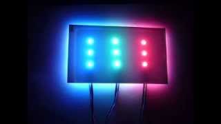 3-х канальный RGB контроллер подсветки панели приборов автомобиля