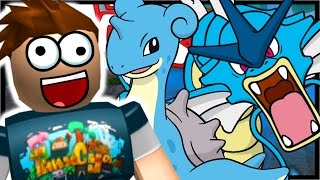 GYARADOS & LAPRAS BATTLES!? | Pokémon Brick Bronze | Roblox | Ep 9