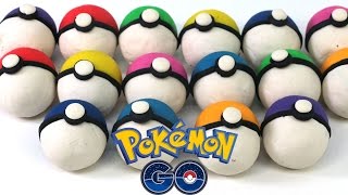 플레이도우 포켓몬볼을 이용한 칼라 곤충만들기 How make Playdoh color pokemonball