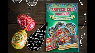 Easter Egg Sleeves Egg Decorating - Egg Shrink Wraps