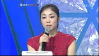 [110710] Kim Byeong-Man ( 김병만  & 이수경 ) @ SBS Yu-Na Kim's Kiss & Cry