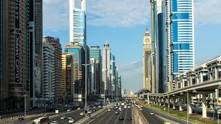 Sheikh Zayed Road, Dubai. Шоссе Шейха Зайда, Дубай.