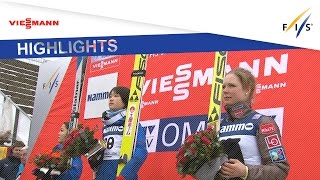 Highlights | Ito edges Takanashi in the last event in Oslo | FIS Ski Jumping