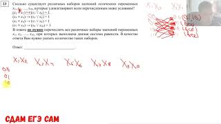Задание №23  ЕГЭ 2019 Информатика СтатГрад Апрель 2019. Метод отображения